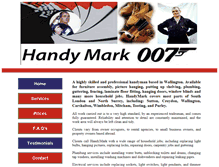 Tablet Screenshot of handymark007.co.uk